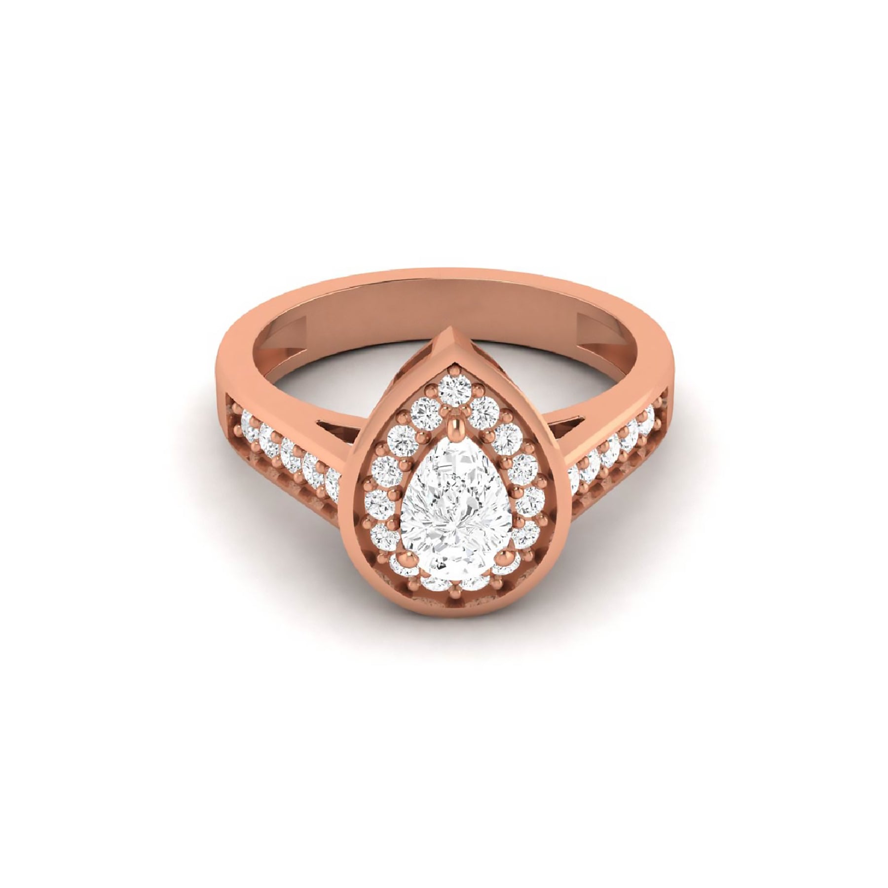 Rose Gold Ring with Lab Grown Diamond Virja