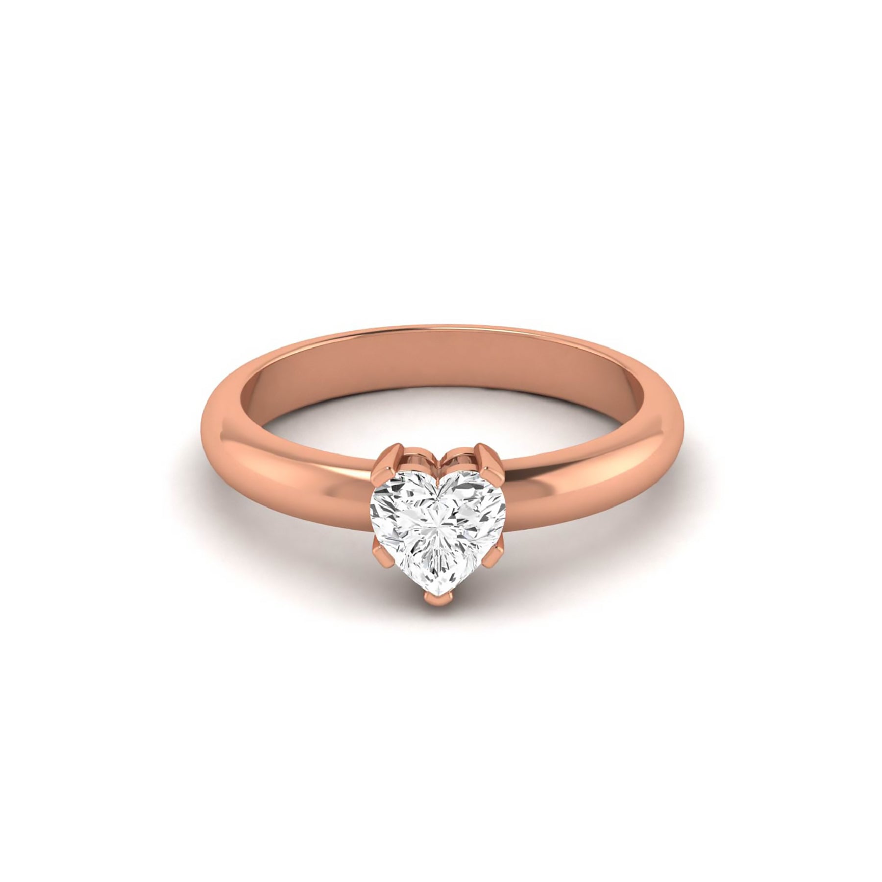 Rose Gold Ring with Lab Grown Diamonds Virja