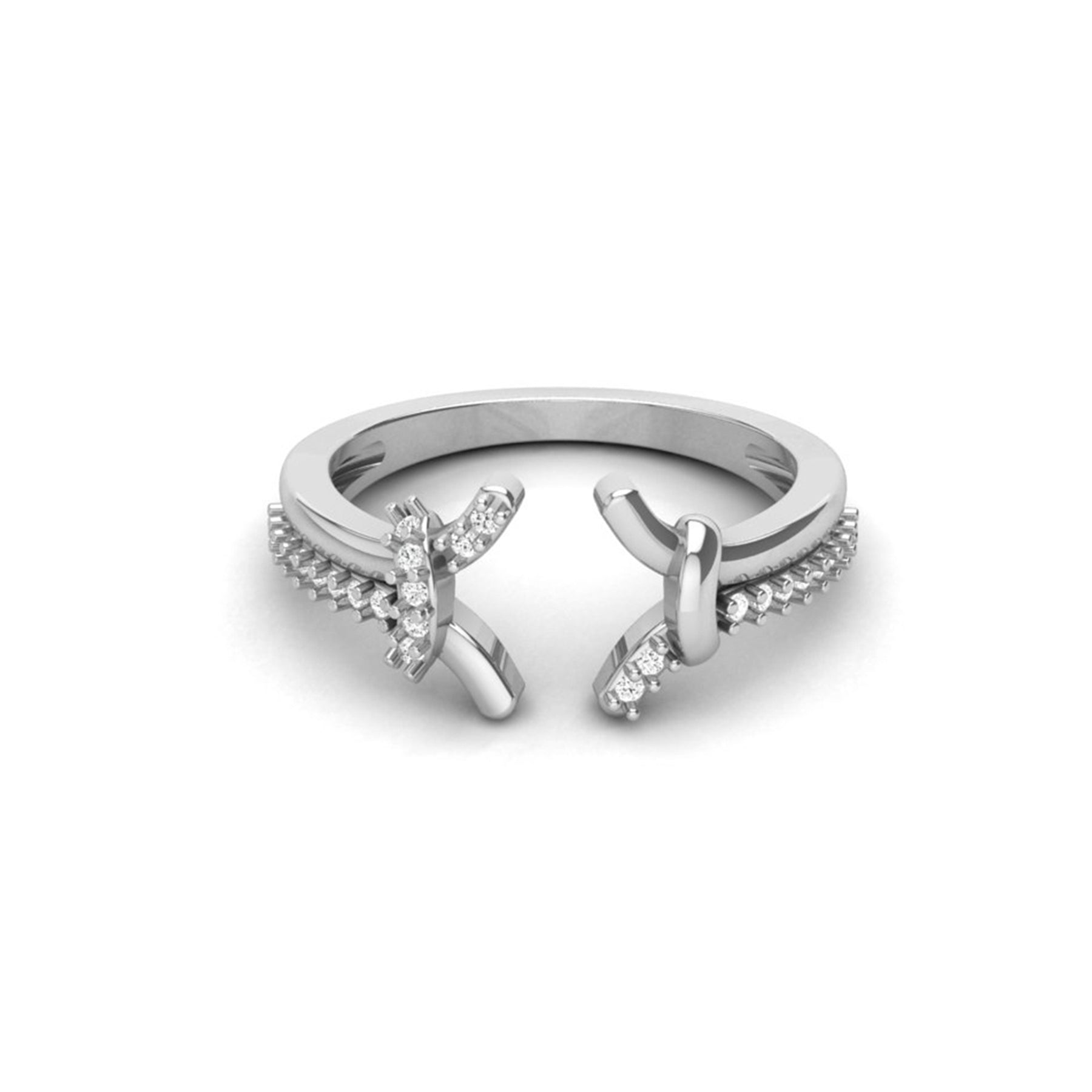 White Gold Ring with Lab Grown Diamonds Virja
