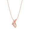 Rose Gold Necklace with Lab Grown Diamonds Virja