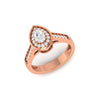 Rose Gold Ring with Lab Grown Diamond Virja