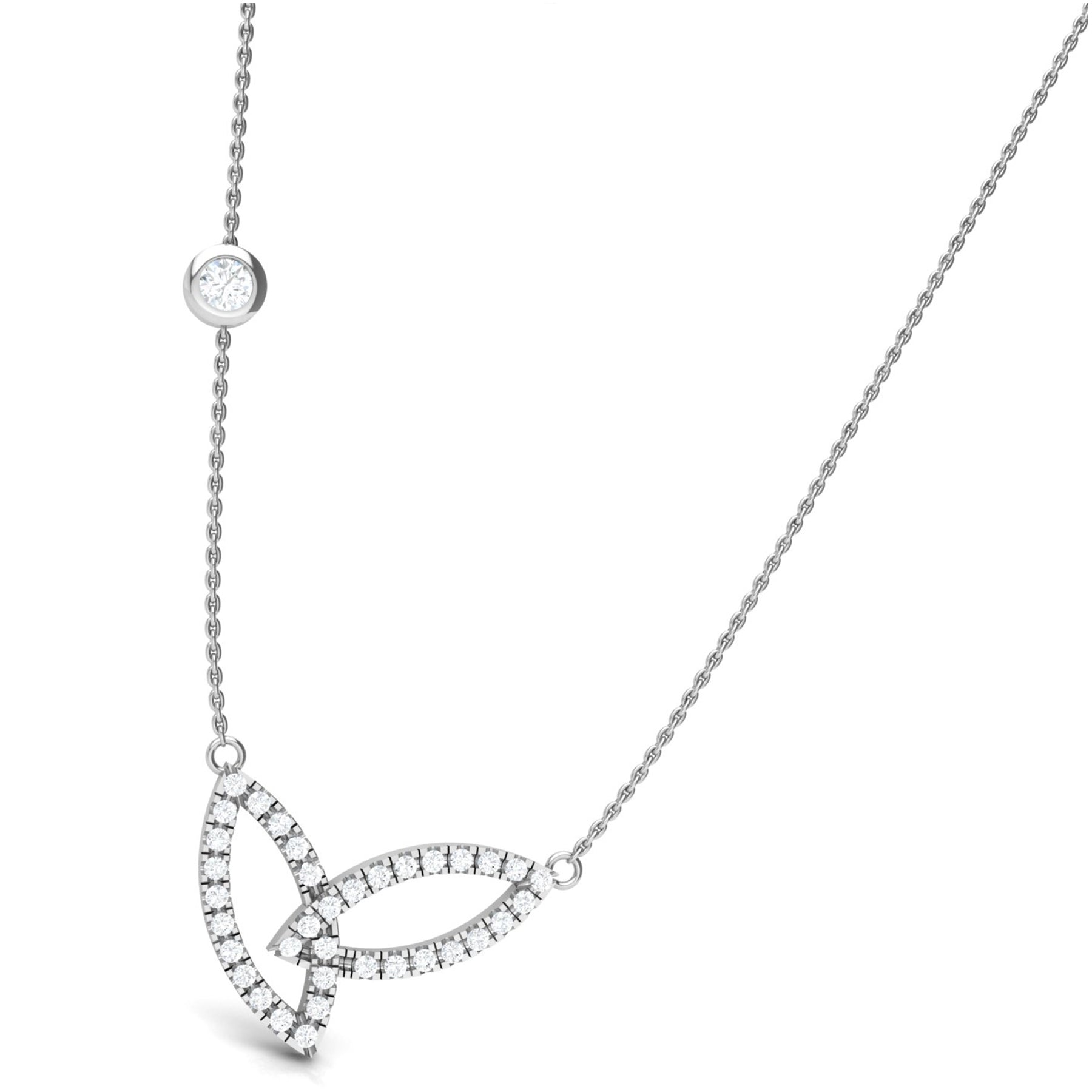 Lab Grown Diamond Necklaces Online – Virja