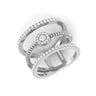 White Gold Ring with Lab Grown Diamonds Virja