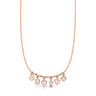 Rose Gold Necklace with Lab Grown Diamonds Virja