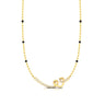 Yellow Gold Mangalsutra Necklace with Lab Grown Diamonds Virja