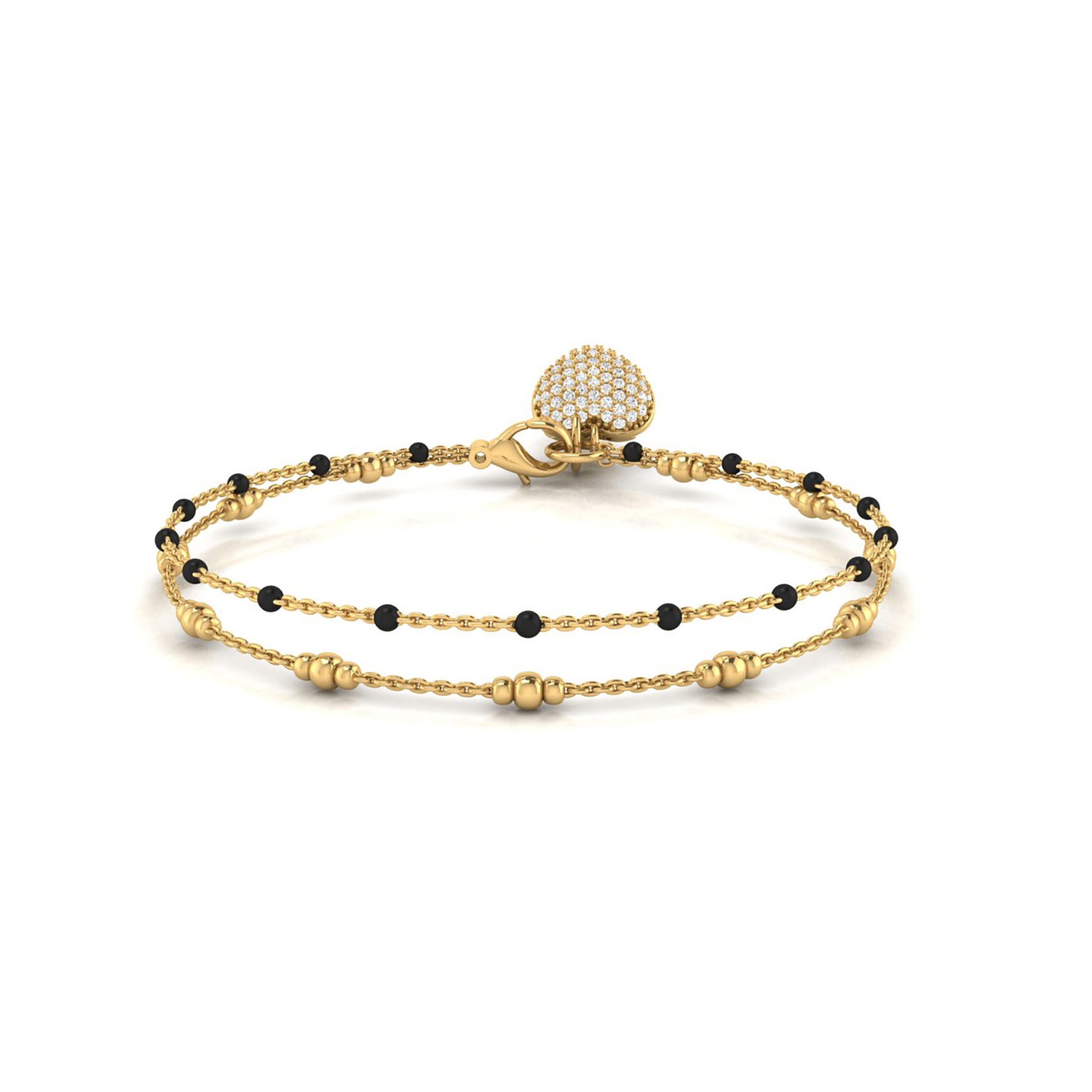 The Kahini Mangalsutra Bracelet | BlueStone.com