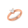 Rose Gold Ring with Lab Grown Diamonds Virja