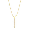 Yellow Gold Necklace with Lab Grown Diamonds Virja